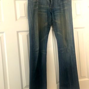 Seven for all Mankind medium wash original bootcut jeans